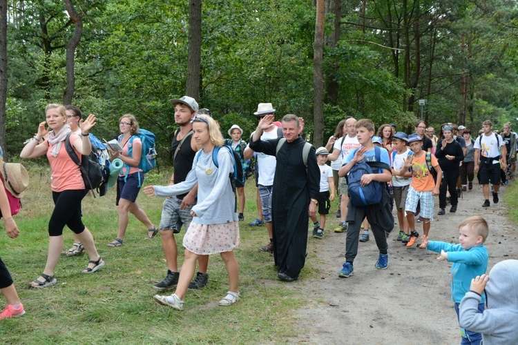 Druga część pielgrzymki na trasie