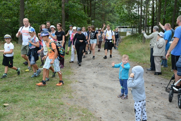 Druga część pielgrzymki na trasie