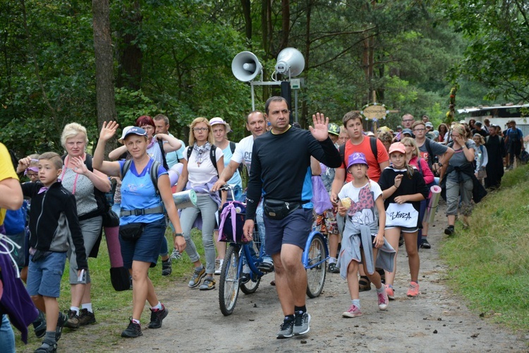 Druga część pielgrzymki na trasie