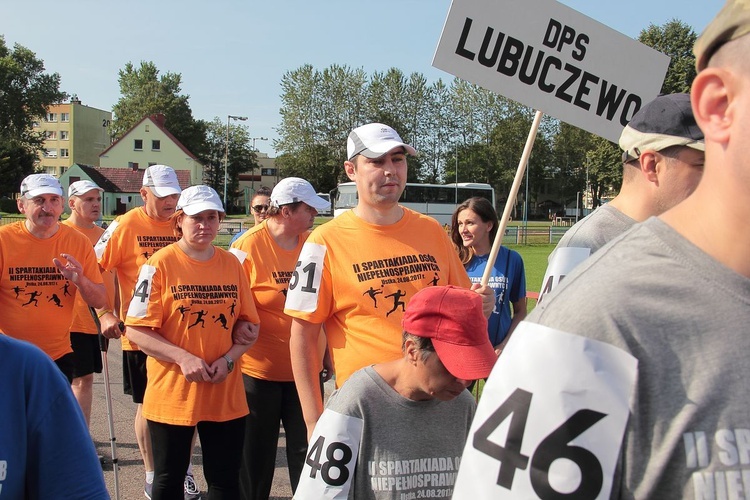 II Spartakiada Osób Niepełnosprawnych.