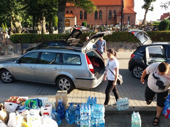 Zbiórka darów dla Sulęczyna