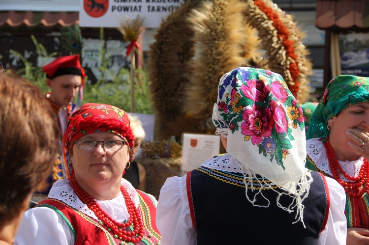 Dożynki wojewódzkie w Bobowej