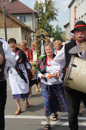 Dożynki wojewódzkie w Bobowej