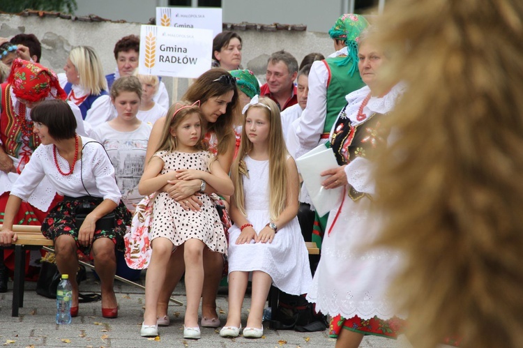 Dożynki wojewódzkie w Bobowej