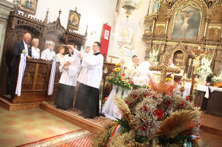 Dożynki wojewódzkie w Bobowej