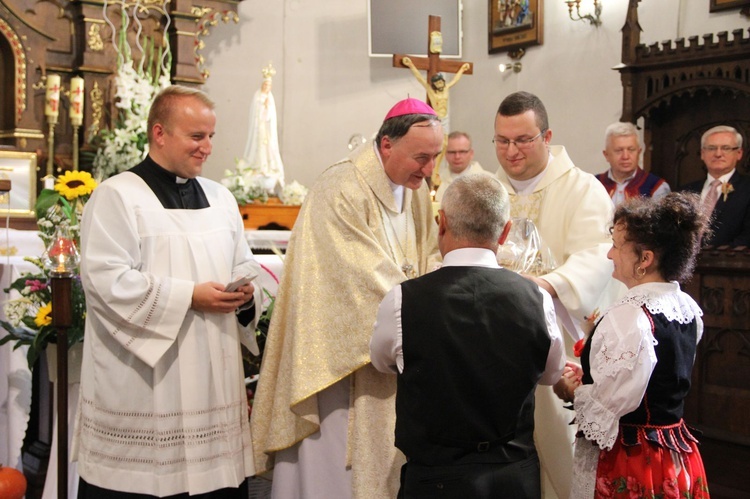 Dożynki wojewódzkie w Bobowej