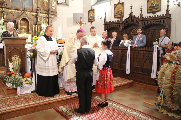 Dożynki wojewódzkie w Bobowej