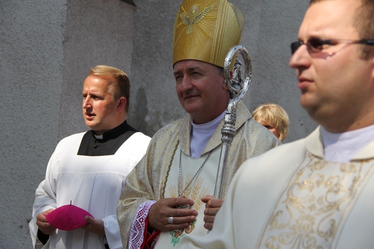 Dożynki wojewódzkie w Bobowej