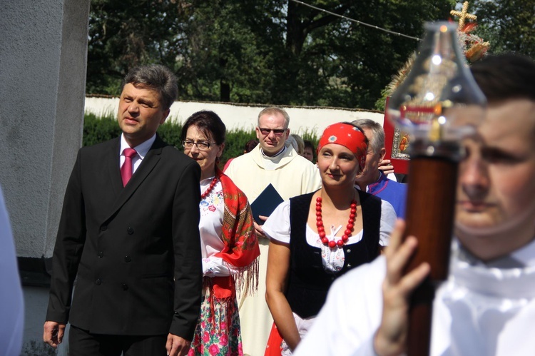 Dożynki wojewódzkie w Bobowej