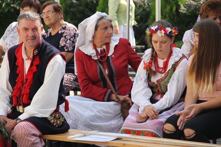 Dożynki wojewódzkie w Bobowej