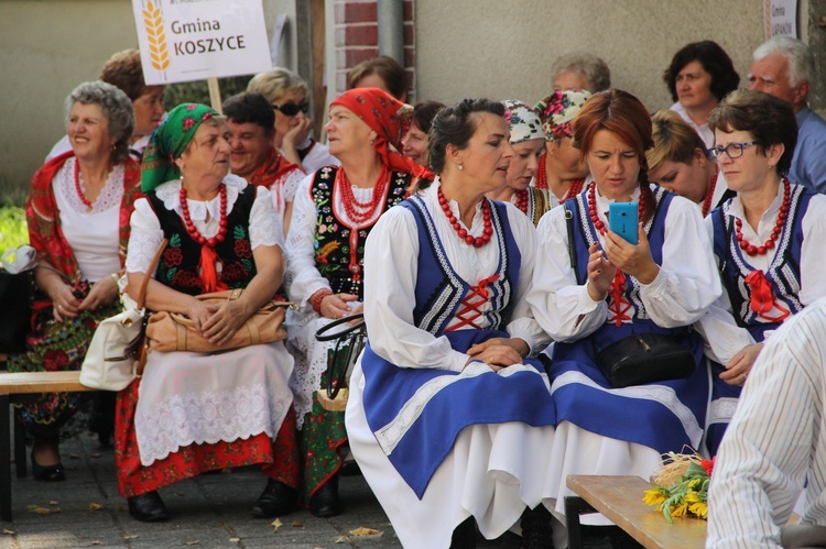 Dożynki wojewódzkie w Bobowej