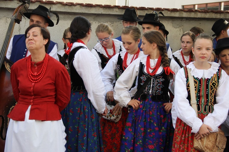 Dożynki wojewódzkie w Bobowej