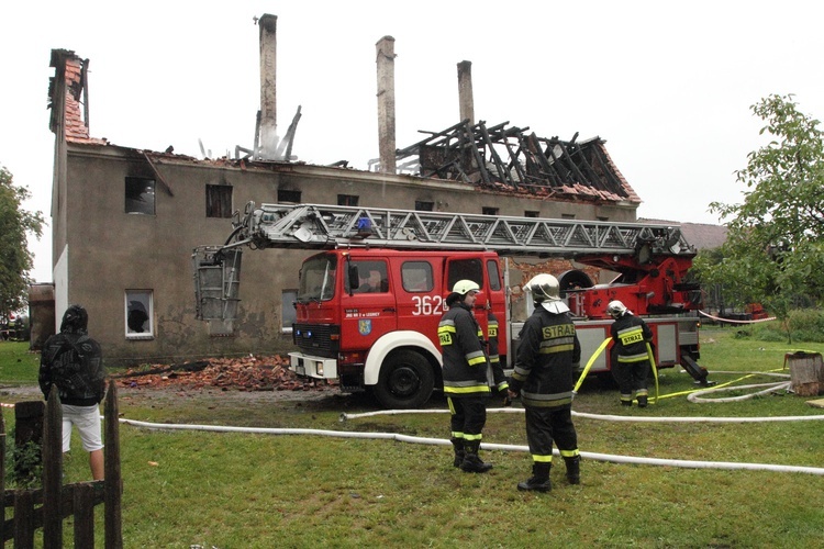 Pożar w Szczytnikach