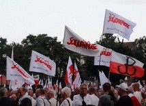 Manifestacja patriotyczna w rocznicę Porozumień Sierpniowych