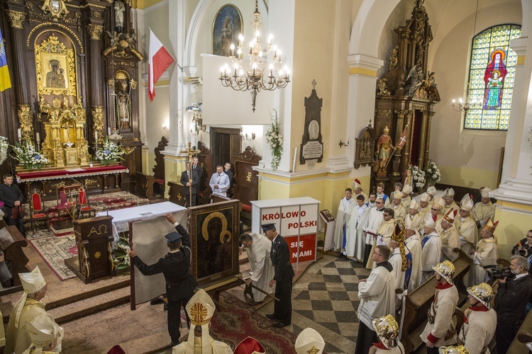 Cudowny wizerunek w radzymińskiej kolegiacie