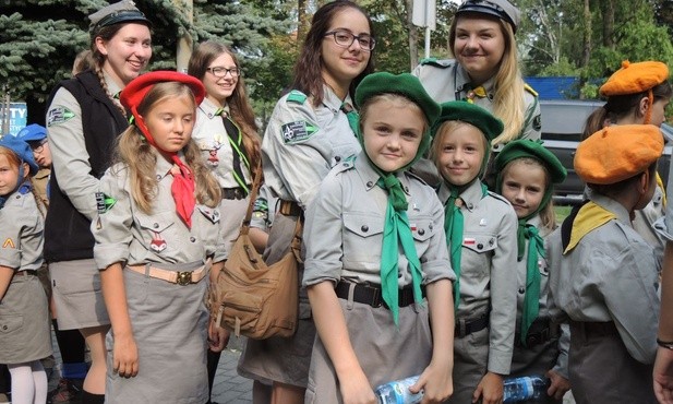 Harcerzy nigdy nie brakuje 1 września przy forcie "Wędrowiec"