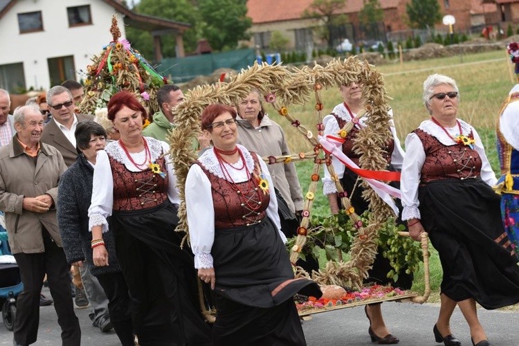 Dożynki diecezjalne w Lutomii Dolnej