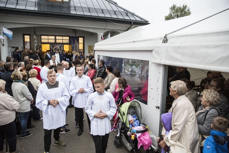 W sanktuarium Jana Pawła II