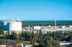 Terminal LNG w Świnoujściu stał się już atrakcją turystyczną regionu.