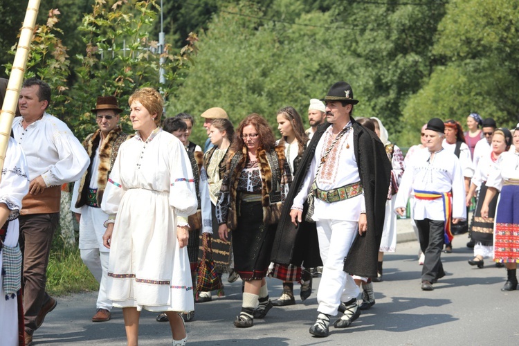 Korowód górali karpackich przez Istebną - 2017