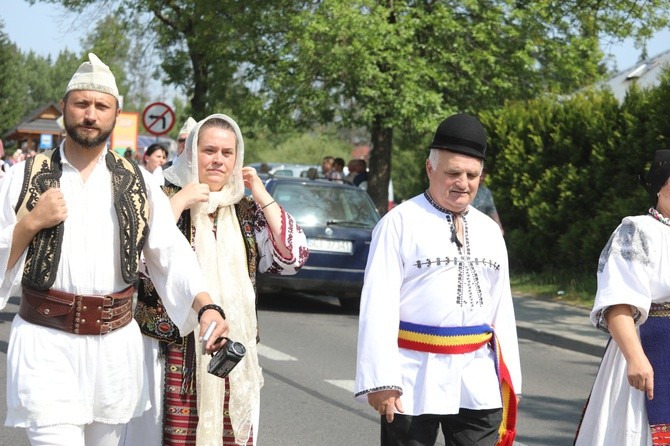 Korowód górali karpackich przez Istebną - 2017