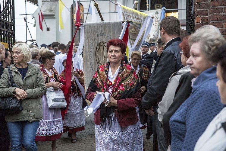 Dąbrówka. Powitanie jasngórskiej ikony