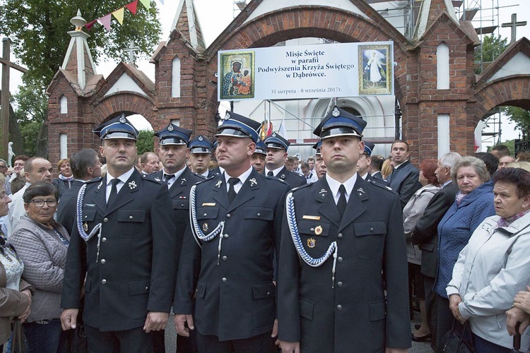 Dąbrówka. Powitanie jasngórskiej ikony