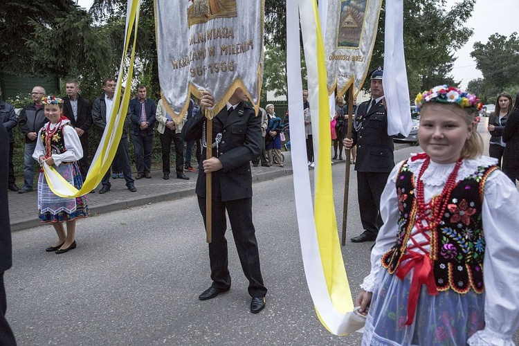 Dąbrówka. Powitanie jasngórskiej ikony