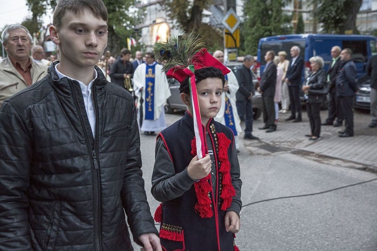 Dąbrówka. Powitanie jasngórskiej ikony