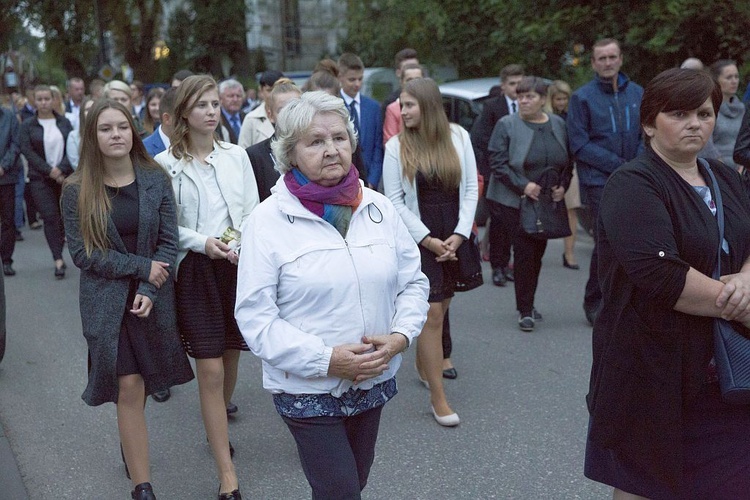 Dąbrówka. Powitanie jasngórskiej ikony