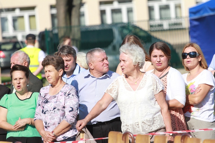 Procesja z obrazem na plac koronacyjny