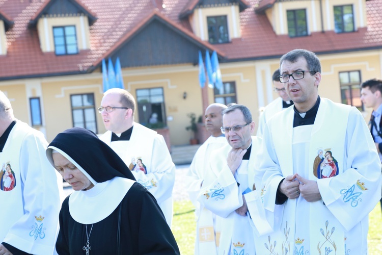 Procesja z obrazem na plac koronacyjny