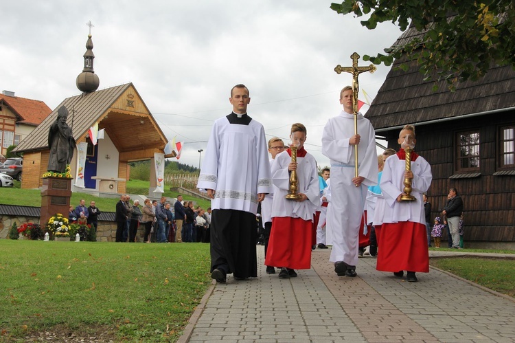 Uroczystość w Czarnym Potoku