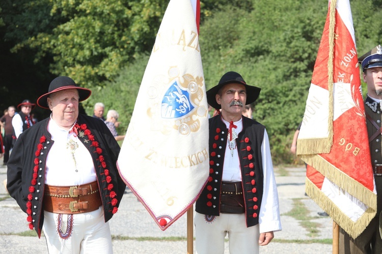 Na polanie śmierci żołnierzy "Bartka" w Starym Grodkowie - 2017