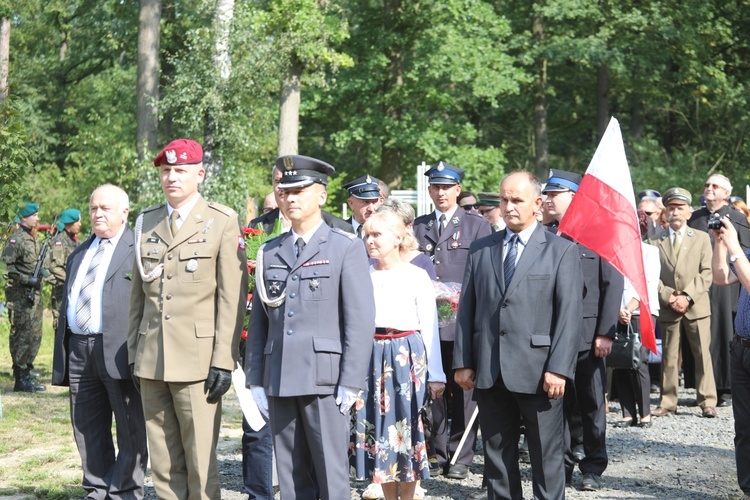 Na polanie śmierci żołnierzy "Bartka" w Starym Grodkowie - 2017