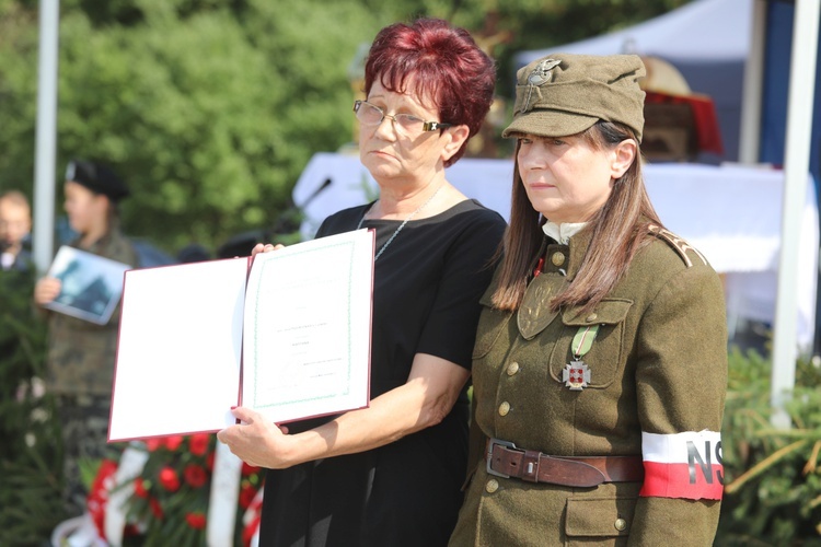 Na polanie śmierci żołnierzy "Bartka" w Starym Grodkowie - 2017