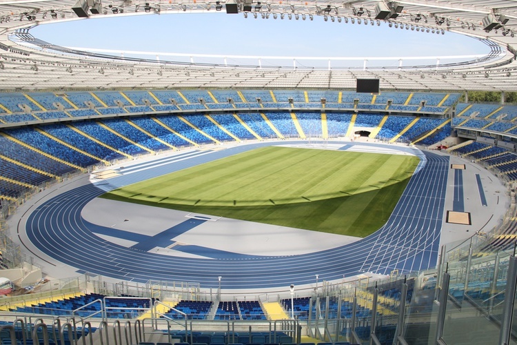 Stadion Śląski przed otwarciem