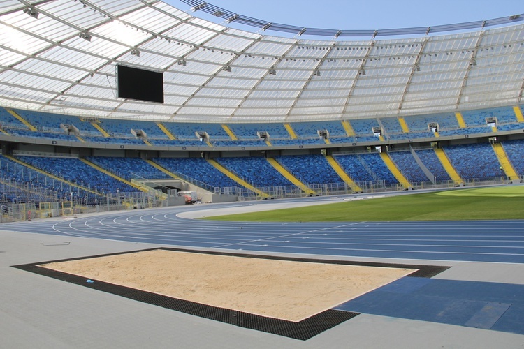 Stadion Śląski przed otwarciem