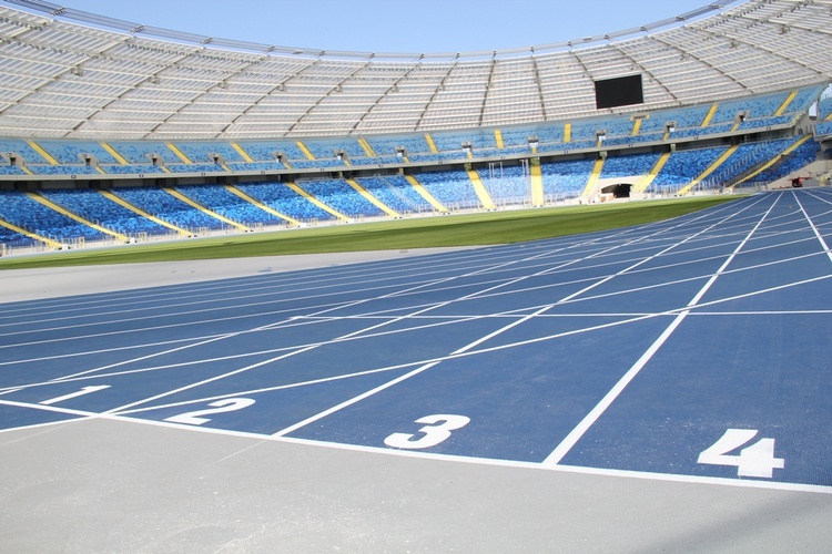 Stadion Śląski przed otwarciem