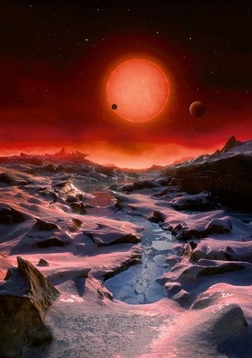 Tak może wyglądać powierzchnia planet układu Trappist.