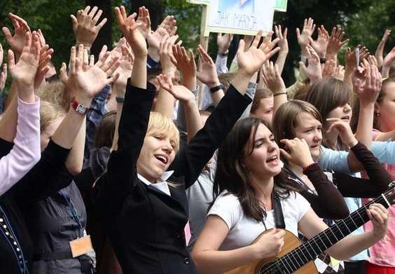 Podczas oazowego Dnia Wspólnoty