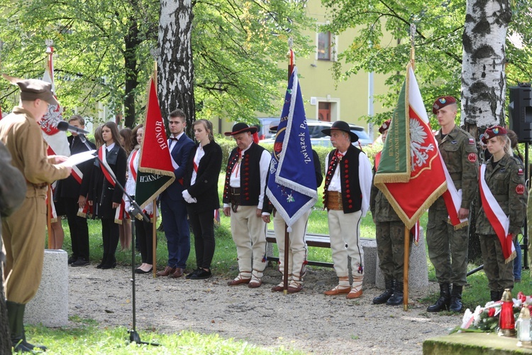 71. rocznica  śmierci partyzantów "Bartka" w Żywcu - 2017