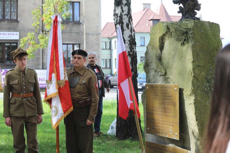 71. rocznica  śmierci partyzantów "Bartka" w Żywcu - 2017