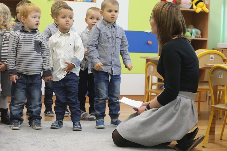 Poświęcenie Przedszkola Parafialnego im. św. Jana Pawła II w Andrychowie