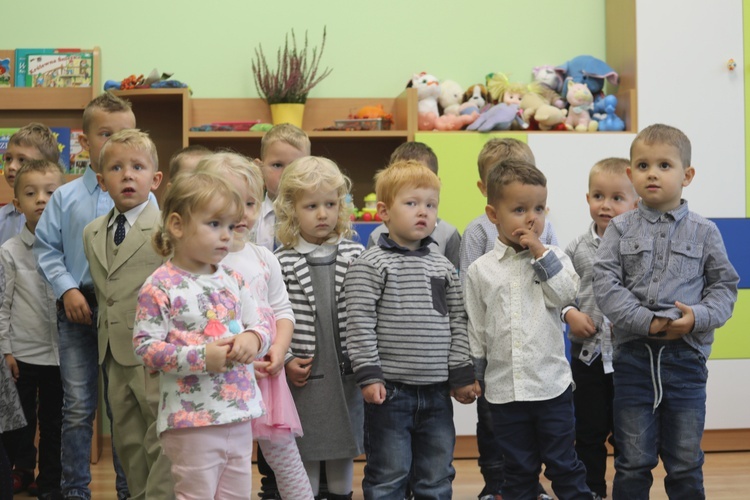 Poświęcenie Przedszkola Parafialnego im. św. Jana Pawła II w Andrychowie