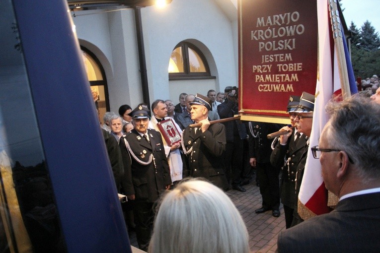 Ostatnie chwile pobytu obrazu Czarnej Madonny w parafii Przemienienia Pańskiego