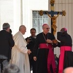 Zdjęcia ze spotkania z papieżem Franciszkiem