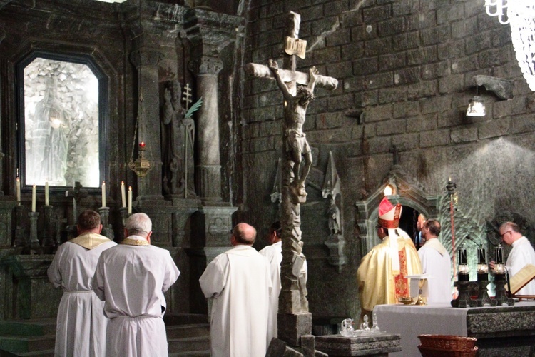 Spotkanie instytucji albertyńskich w Kopalni Soli w Wieliczce