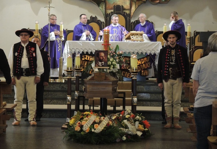 Pogrzeb śp. Stanisława Gduli w Bielsku-Białej
