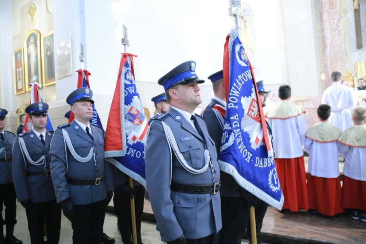 Policjanci w Dąbrowie Tarnowskiej